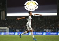 Ronaldo scored from a free-kick to draw Juventus level